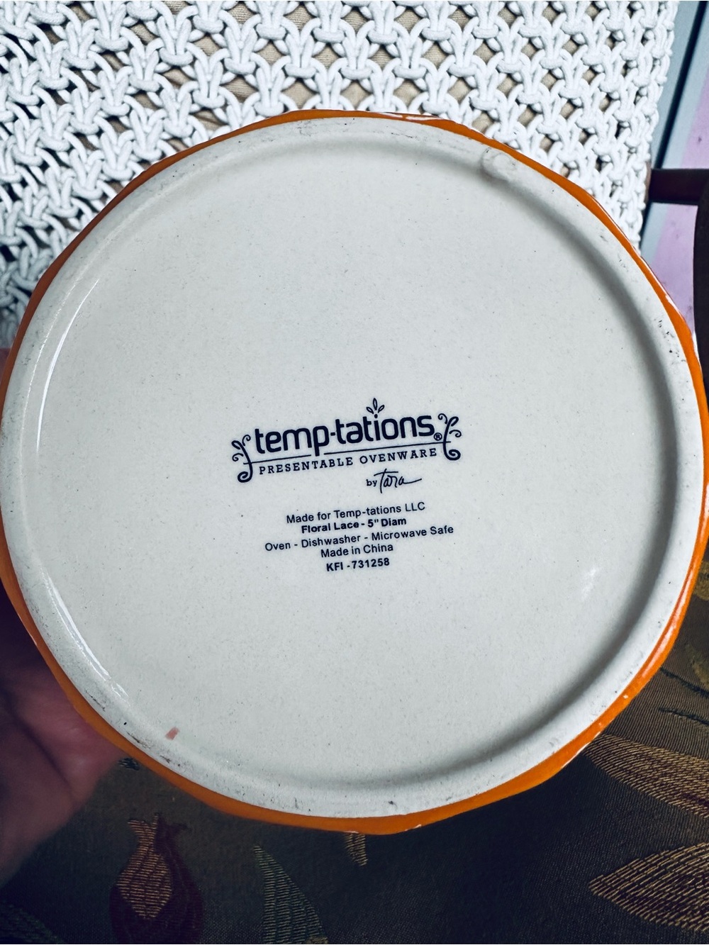 Temptations Ovenware Bowls (2) - Picture 4 of 5